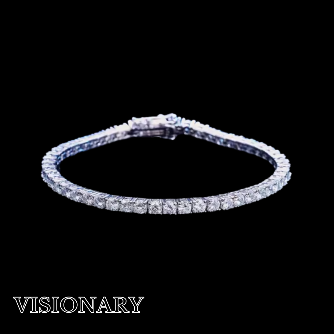 Moissanite Tennis Bracelet VVS1 (GRA CERTIFICATION INCLUDED)