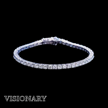 Moissanite Tennis Bracelet VVS1 (GRA CERTIFICATION INCLUDED)